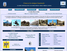 Tablet Screenshot of laantigua-guatemala.com
